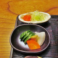 九つ井 玉川店 - 薬味・お新香