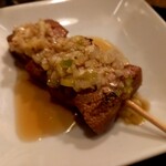 い志井 - 一番人気のネギレバー串