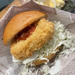 晴れのち晴れ - 海老カツサンド