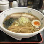 好吃 - 醤油ラーメン細麺。中太麺も選べる。