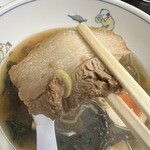 好吃 - 味染み抜群のトロッとチャーシュー。角煮に近いかな？