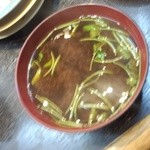 回転寿司　すし丸 - 赤だし（あさり） 220円