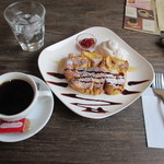 +cafe - フレンチトーストと珈琲