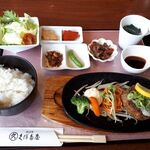 近江牛創作料理 久ぼ多屋 - 近江牛ハンバーグ御膳　2022.6