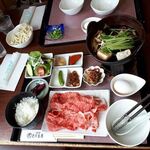 近江牛創作料理 久ぼ多屋 - 近江牛すき焼き御膳　2022.6