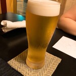 Unagi Kappou Arai - 生ビール