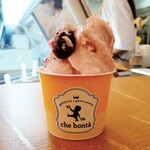 Gelateria e gastronomia Che Bonta - ジェラート　ヨーグルトアマレーナ＆いちごミルク