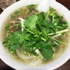 Pho Cat Tuong - 写真ではスープの美味しさが伝わらないのが残念です。形容し難く美味です。麺と具のバランスも◎　牛肉pho ¥850