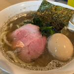 菜 - 塩煮干しラーメン