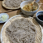 Soba Kisui - 天丼とざるそばランチ　¥1078(税込)