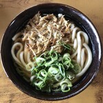 大力うどん - ごぼう天うどん　340円(税込)