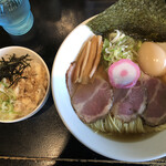 上州濃厚中華蕎麦 はたお商店 - 鯛ラーメンと雑炊