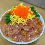 深川つり舟 - トロたく丼【1520円】