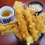 深川つり舟 - 場外天丼【2200円】