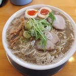 麺饗 松韻 - 中華そば大（こってり）煮玉子トッピング