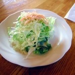 カレー風味すずき - セットのサラダ