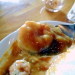 カレー風味すずき - 海老です。