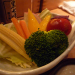 池袋 はなれ - あもんはなれ（７）＠色とりどり野菜のバーニャ・カウダ