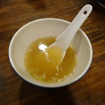 つけ汁を割る出汁