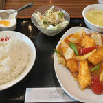Arijou - 白身魚チリソース（950円）