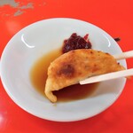 新ちゃん - ぎょうざ　コチュジャンダレ