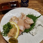 炭や吟蔵 - ムネ肉の昆布〆