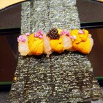 是しん - 甘海老と雲丹