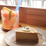 カフェ シャロン - モカチーズケーキ