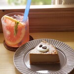 Cafe Sharon - モカチーズケーキ