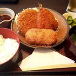 Yakitori Senta - ミックスフライ定食（2022.5）