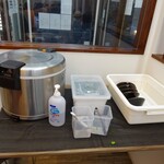 横浜家系ラーメン 宮里家 - ライスバーコーナー