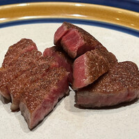 ステーキ 鉄板焼き Teppan&grill R 心斎橋 - 京都黒毛和牛2種