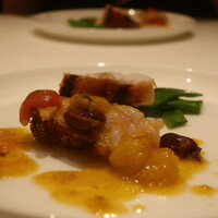 Ristorante Ecru - 鹿児島産アザハタのソテーアップ