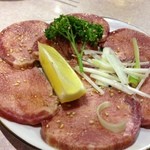 十条の焼肉いつものところ - 上タン