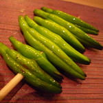 池袋 はなれ - あもんはなれ（７）＠野菜串・ユリの蕾