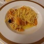 ビストロ ド ラ シテ - カラスミのスパゲッティ