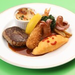 レストラン ラ・セーラ - 平日ランチ『お子様プレート』￥1,000円（税込）※小学生以下限定