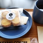 KEYAKI COFFEE - アイスボックスクッキー（バニラ）とボリビアコーヒー（ドリップ中煎り）