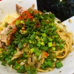 ラーメン二郎 - 青ネギ投下～♪