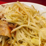 ラーメン二郎 - ヤサイ（そのまま）