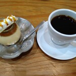 はれてまりカフェ - ゲイシャとプリン