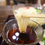 Habataya - ひんやりとした麺は、細いのに「モチモチ」とした食感が素晴らしい！