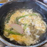 Kagetsu Udon - 卵とじうどんです