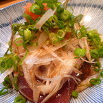 焼酎と手しごと料理の店　まさや - ◆初かつをたたき