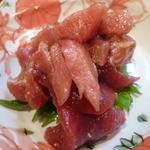 焼酎と手しごと料理の店　まさや - ◆本まぐろ中トロわさび和え