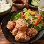 Edomae fried chicken set