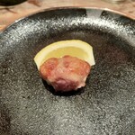 鳥茂 - 上タン焼き