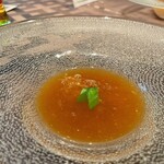 中国料理 翆陽 - ふかひれの煮込み　濃厚白湯ブラウンソース