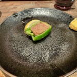 鳥茂 - ピーマンの肉詰め 塩