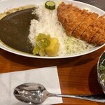 とんかつ ジーエス - カツとカレー1400円